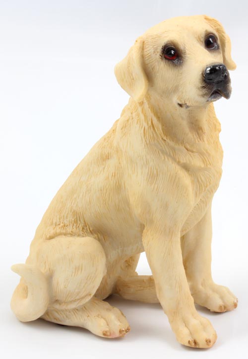 Resin Golden Labrador Figurine
